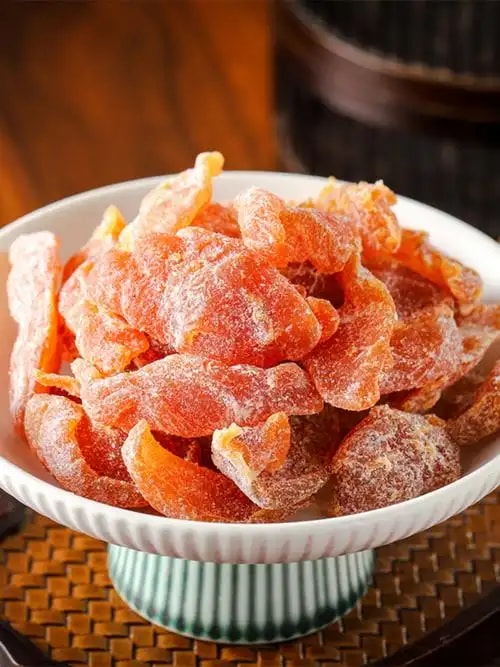 蜜饯桃脯